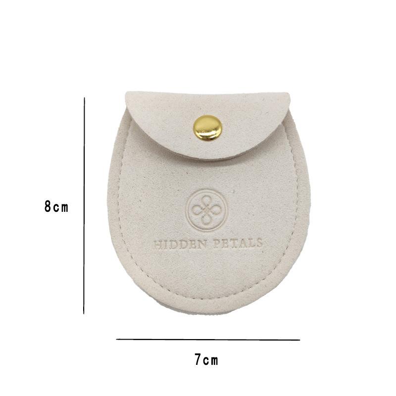 New style arc shaped embossed logo microfiber snap bag - Image 2