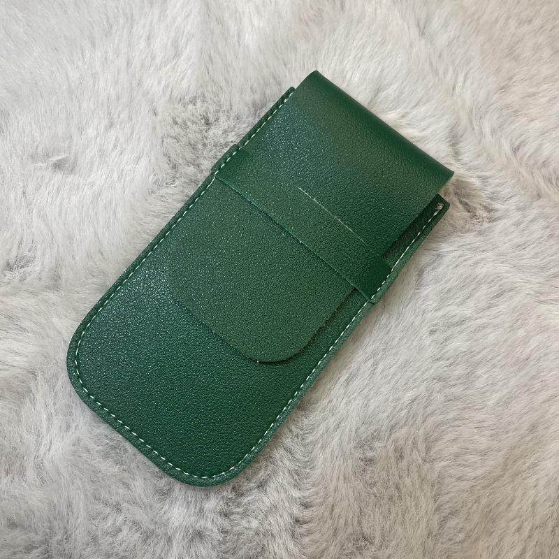 Pu Leather Watch Pouches Timepieces Bags Custom Embossed Logo - Image 7